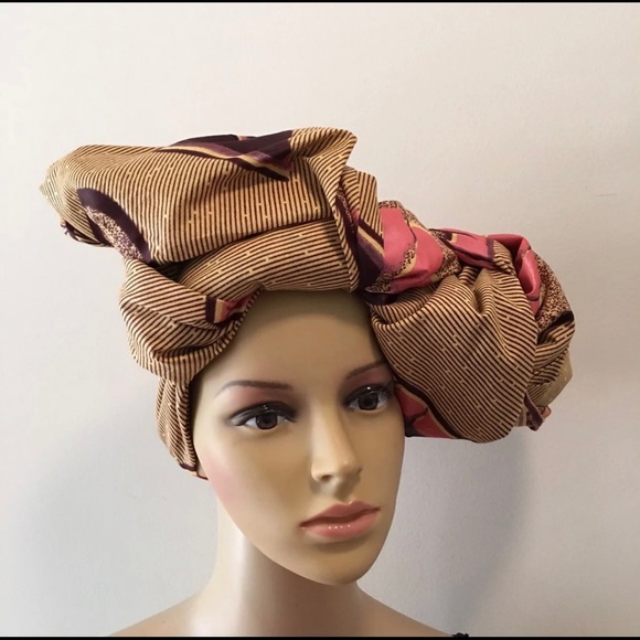 African Print Ankara Headwrap - Picture 2 of 4